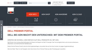 
                            5. Dell Premier Portal: ADN - Value Added IT-Distribution