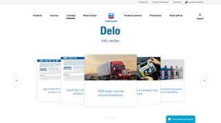 
                            8. Delo Info Center | Chevron Lubricants