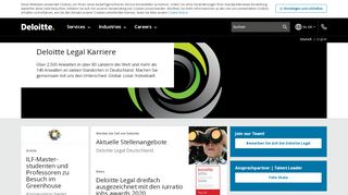 
                            10. Deloitte Legal Karriere