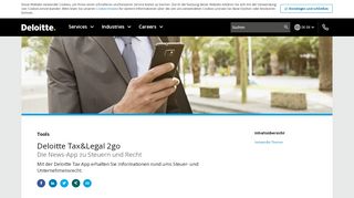 
                            13. Deloitte Tax & Legal 2go-App | Deloitte Deutschland | Nachrichten ...
