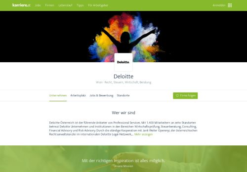 
                            8. Deloitte - Wien | Aktuelle Infos & Einblicke 2019 | karriere.at