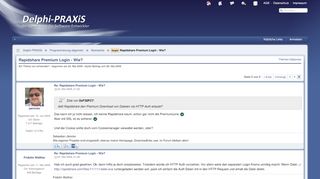 
                            4. Delphi Rapidshare Premium Login - Wie? - Seite 5 - Delphi-PRAXiS