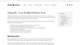 
                            9. Delprof2 - User Profile Deletion Tool • Helge Klein