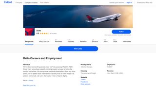 
                            7. Delta Careers and Employment | Indeed.com