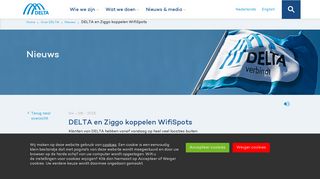 
                            9. DELTA en Ziggo koppelen WifiSpots | DELTA