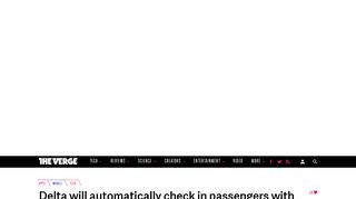 
                            12. Delta will automatically check in passengers with its mobile app - The ...