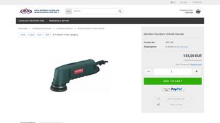 
                            13. Deltakits-Europe - Metabo Random Orbital Sander, 240 V