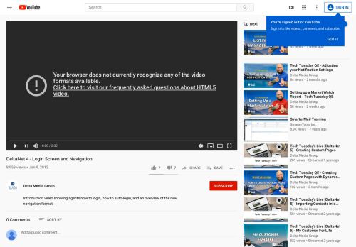 
                            5. DeltaNet 4 - Login Screen and Navigation - YouTube