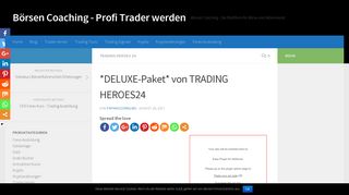 
                            4. ▷ *DELUXE-Paket* von TRADING HEROES24 TRADING HEROES24