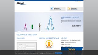 
                            3. Demag Shop Österreich | Homepage abgemeldet