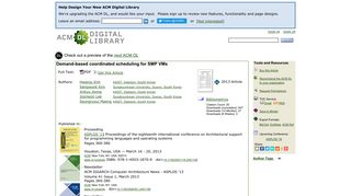 
                            9. Demand-based coordinated scheduling for SMP VMs