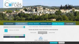 
                            7. Démarches administratives 24h/24 : Extranet Nova pour les ... - Carces