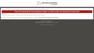 
                            9. Démarches en ligne - Berchères-les-Pierres - Site officiel de la ...