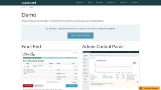 
                            5. Demo | CubeCart