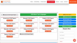 
                            7. Demo – IC38 - IC38 Online Mock Test for LIC Agents