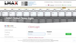 
                            12. Demo login | LMAX Global - LMAX Exchange