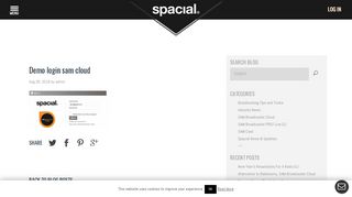 
                            4. Demo login sam cloud - Spacial.com