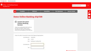 
                            7. Demo Online-Banking chipTAN - Sparkasse Kaufbeuren