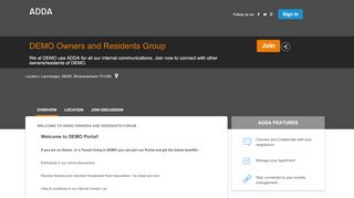 
                            5. DEMO | Residents/Owners Community. Free Discussion Forum.