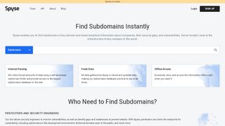 
                            12. demo subdomains — FindSubDomains