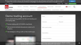
                            7. Demo trading account | CFD trading demo account | IG Bank - IG.com