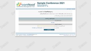 
                            11. DemoConf 2020 - ConfTool - Login