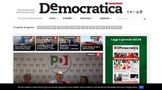 
                            7. Democratica - Il Sito d'Informazione del Partito Democratico