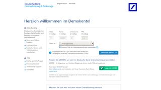 
                            9. Demokonto - Deutsche Bank