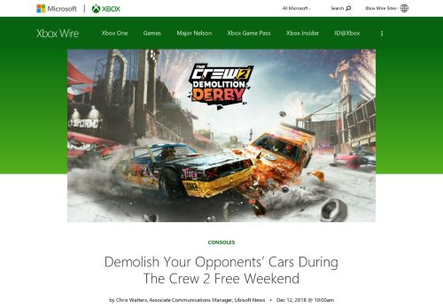 
                            13. Demolish Your Opponents' Cars During The Crew 2 Free Weekend ...