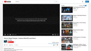 
                            4. Demon Slayer Français - Instance Multi 80 cauchemar - YouTube