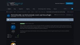 
                            9. Demonbuddy czy ktoś posiada crack czyli klucz/login - Diablo 3 ...