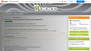 
                            2. Demonoid is currently members only with closed ...