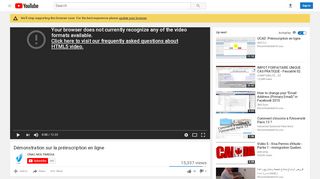 
                            8. Démonstration sur la préinscription en ligne - YouTube
