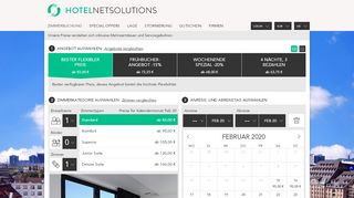 
                            8. Demoversion OnePageBooking von HotelNetSolutions - cbooking.de