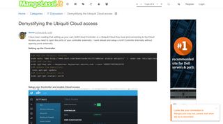 
                            9. Demystifying the Ubiquiti Cloud access | MangoLassi