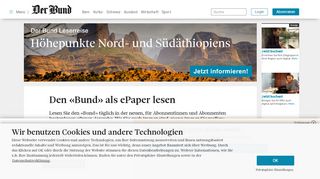 
                            4. Den «Bund» als ePaper lesen - Services - derbund.ch