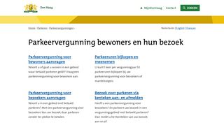 
                            11. Den Haag - Parkeervergunning bewoners en hun bezoek