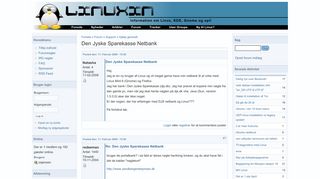 
                            1. Den Jyske Sparekasse Netbank | LinuxIN.dk