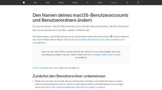 
                            2. Den Namen Ihres macOS-Benutzeraccounts und Benutzerordners ...