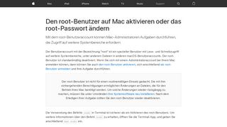 
                            1. Den root-Benutzer auf Mac aktivieren oder das root-Passwort ...