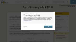 
                            9. Den ultimative guide til TIDAL - CBB