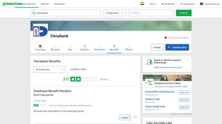 
                            11. Denabank Employee Benefits and Perks | Glassdoor.co.in