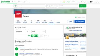 
                            5. Denave Employee Benefits and Perks | Glassdoor.co.in