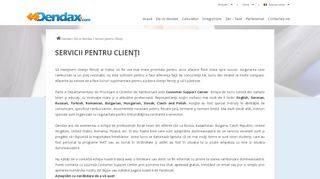 
                            6. Dendax | Serviciu Clienti