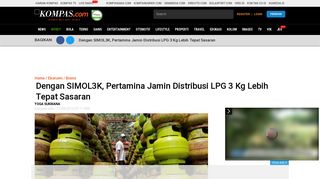 
                            7. Dengan SIMOL3K, Pertamina Jamin Distribusi LPG 3 Kg Lebih Tepat ...