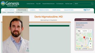 
                            12. Denis Nigmatoulline, MD - Genesis HealthCare System - Zanesville ...