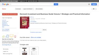 
                            13. Denmark Investment and Business Guide Volume 1 Strategic and ...