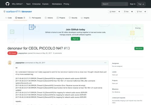
                            12. denonavr for CEOL PICCOLO N4? · Issue #13 · scarface-4711 ...
