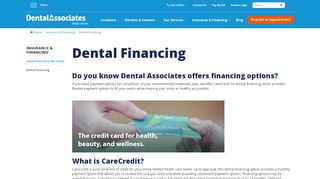 
                            10. Dental Financing | Dental Associates Wisconsin