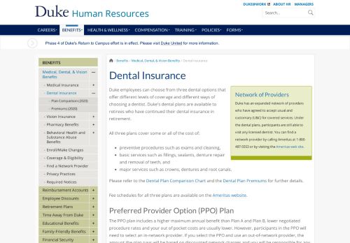 
                            10. Dental Insurance | Human Resources